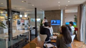 乾太くん無料体験会開催の様子